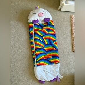 Happy Napper rainbow unicorn sleeping bag